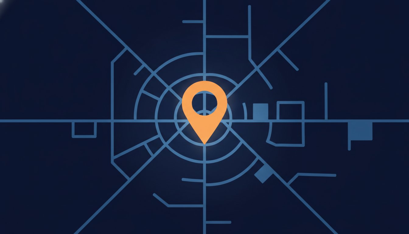 Stylised map of Islamabad's Blue Area district with an amber pin marking the Capital Drive Rentals office